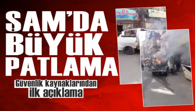 Şam'da şiddetli patlama