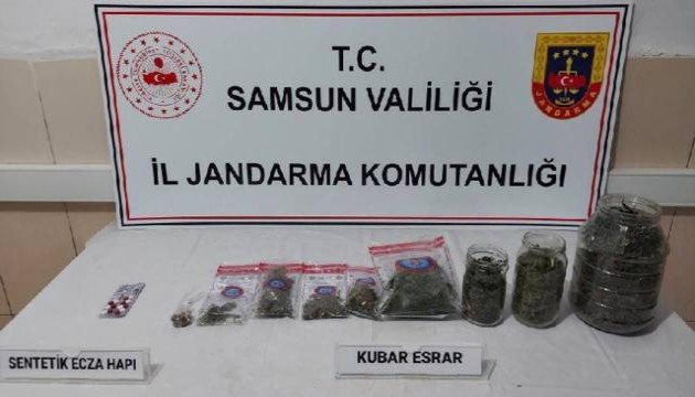 Samsun'da uyuşturucu operasyonları