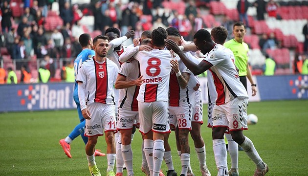 Samsunspor sahasında şov yaptı