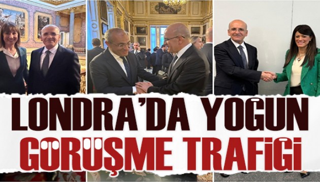 Bakan Şimşek'in yoğun görüşme mesaisi