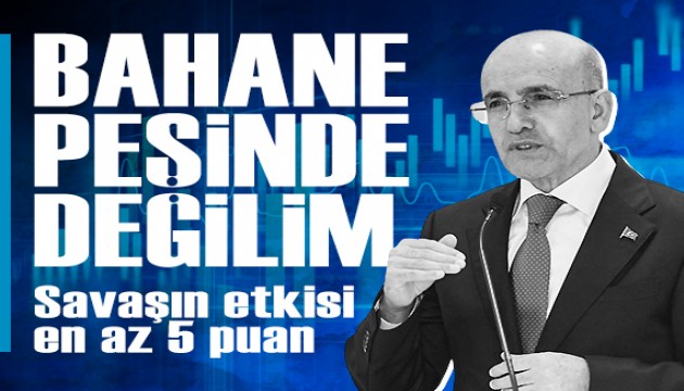 Mehmet Şimşek'ten enflasyon açıklamaları