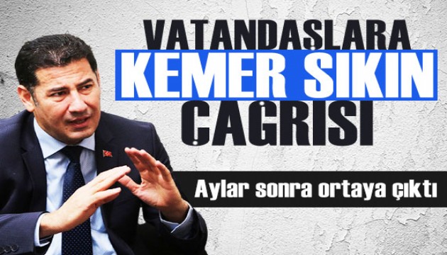 Sinan Oğan aylar sonra ortaya çıktı! Vatandaşlara 'kemer sıkın' çağrısı