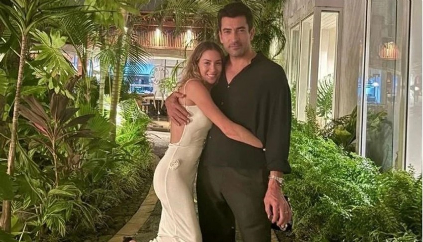 Kenan İmirzalıoğlu'ndan Sinem Kobal'a aşk dolu kutlama