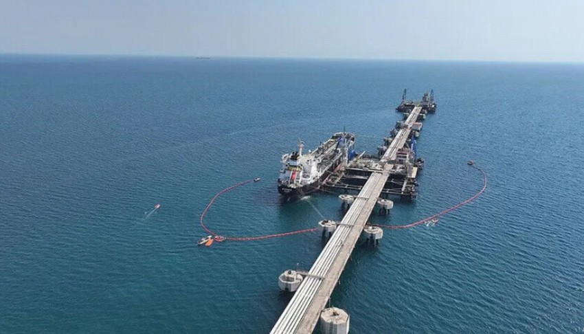 Akdeniz'de petrol tatbikatı gerçekleştirildi