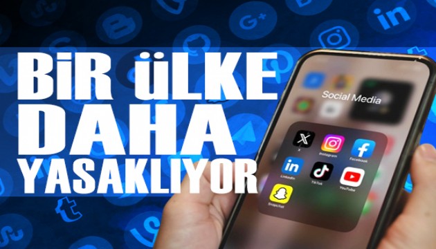Bir ülke daha sosyal medyayı yasaklıyor