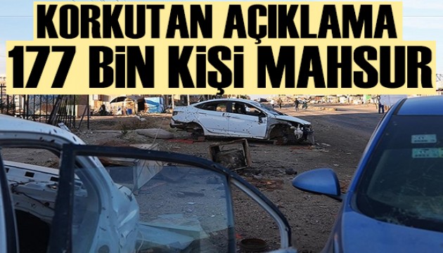 Sudan'la ilgili korkutan açıklamalar: 177 bin sivil mahsur