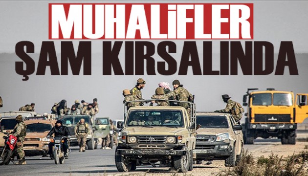 Muhalifler Şam kırsalına girmeye başladı