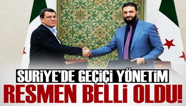 Suriye geçici yönetimi duyurdu! SDG ile anlaşmaya varıldı