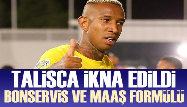 Fenerbahçe Talisca'yı ikna etti: Gündem bonservis ve maaş!