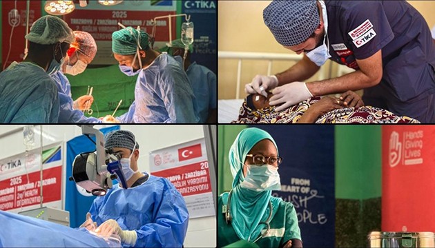 Türk doktorları Tanzanya'da hizmette