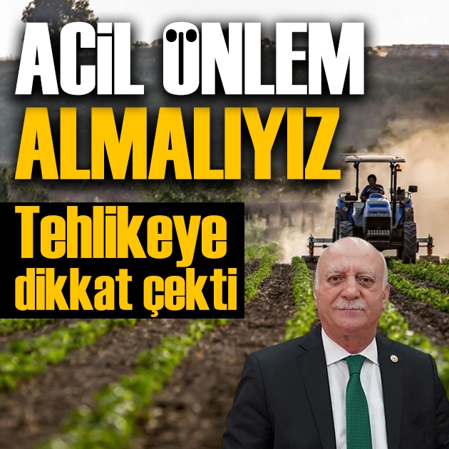 Yaklaşan tehlikeye dikkat çekti: “Acil önlem almalıyız, yüzde 5’e düştü”
