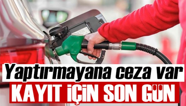 Araç sahipleri dikkat: Bugün kayıt için son gün!