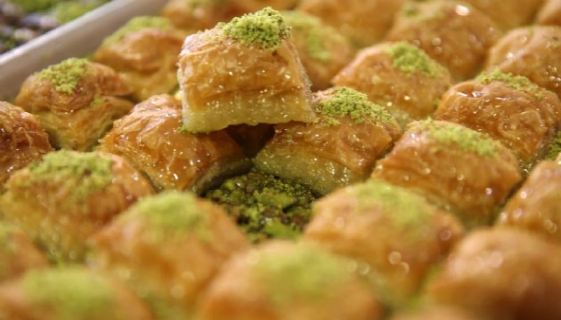 Azerbaycan'da Türk baklavası şöleni