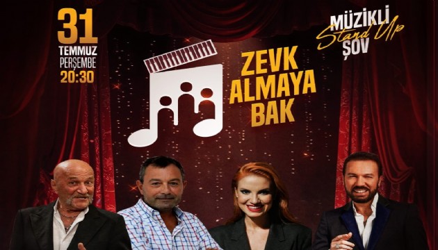 Ankara’da kahkaha ve müziğe doyuran gece: “Zevk Almaya Bak”
