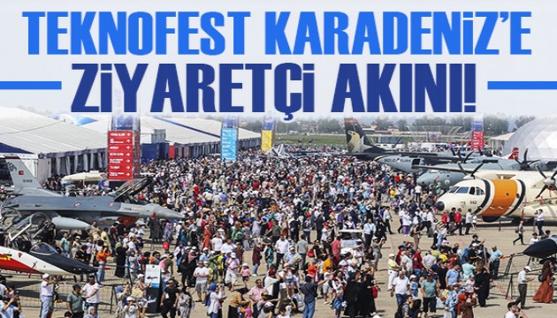 TEKNOFEST KARADENİZ'e ziyaretçi akını!