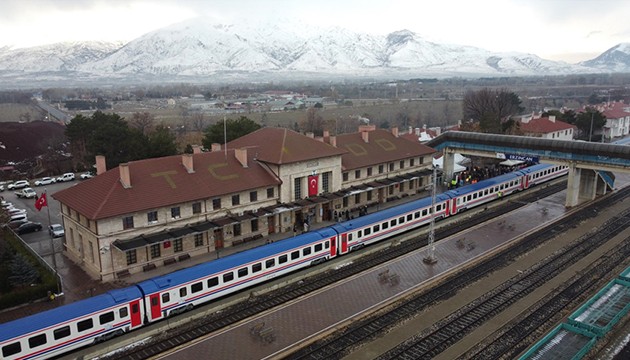 Doğu Ekspresi Erzincan'a ulaştı