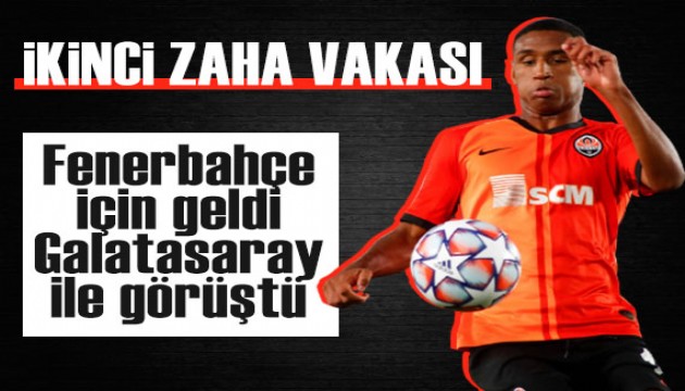 İkinci Zaha vakası! Fenerbahçe için İstanbul’a geldi, Galatasaray ile görüştü