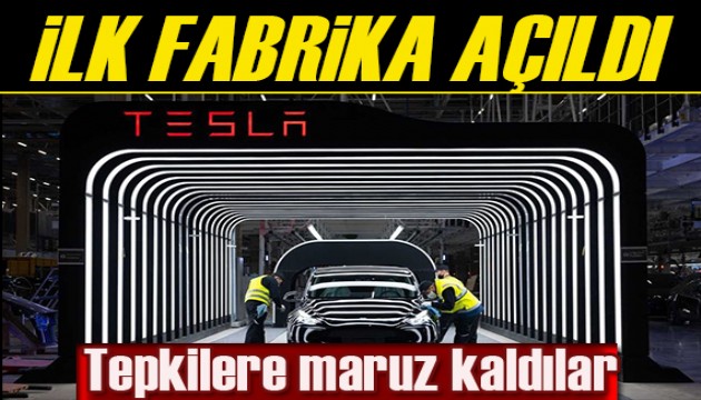 Avrupa'da ilk fabrika tepkilerle açıldı