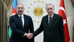 Erdoğan, Aliyev ile görüştü