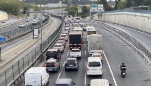 İstanbul'da trafik yoğunluğu arttı