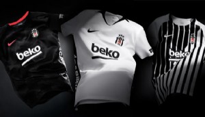 Beşiktaş'ın yeni sezon formaları tanıtıldı