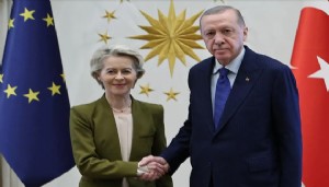 Erdoğan Von Der Leyen ile görüştü