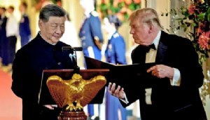 Trump'tan Çin'le işbirliği mesajı