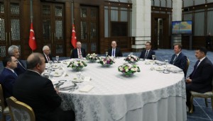 Cumhurbaşkanı Erdoğan yüksek mahkeme başkanlarını kabul etti