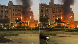 İran füzesi Dubai'yi vurdu