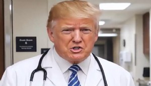 Trump doktor oldu: Muhalifleri tedavi etti