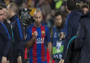 Mascherano, Barcelona'ya veda etti