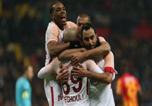 Galatasaray 3 puanı 3 golle aldı