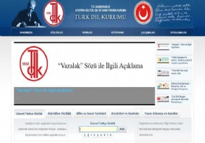 TDK'den 'vazalak' sözcüğüne ilişkin açıklama