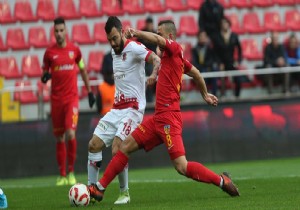 Kayserispor evinde avantajı yakaladı