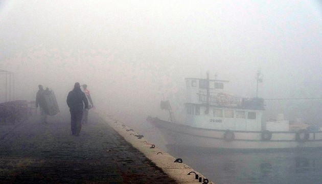 Çanakkale Boğazı'nda sis engeli!