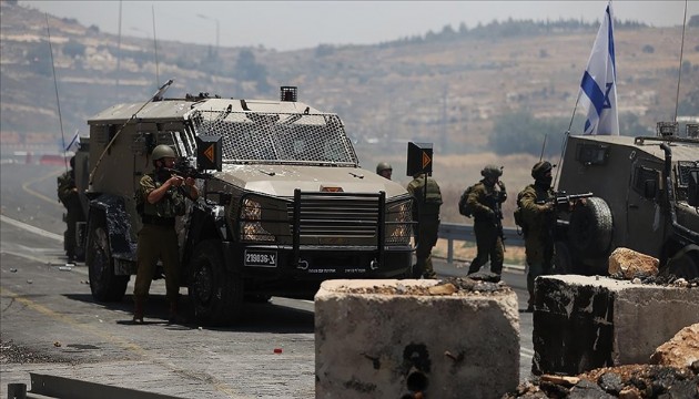 İsrailliler, Ramallah'ta tarihi alana baskın düzenledi