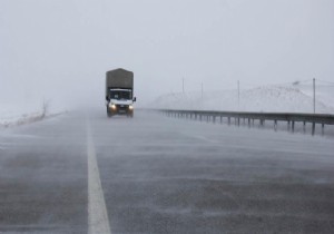 Meteorolojiden sis ve buzlanma uyarısı