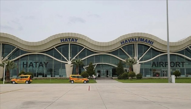 Hatay Havalimanı'ndan 9 günde 16 uçuş yapıldı!