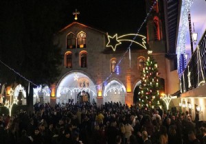 Meryem Ana Evi ve Hatay'da Noel ayini düzenlendi