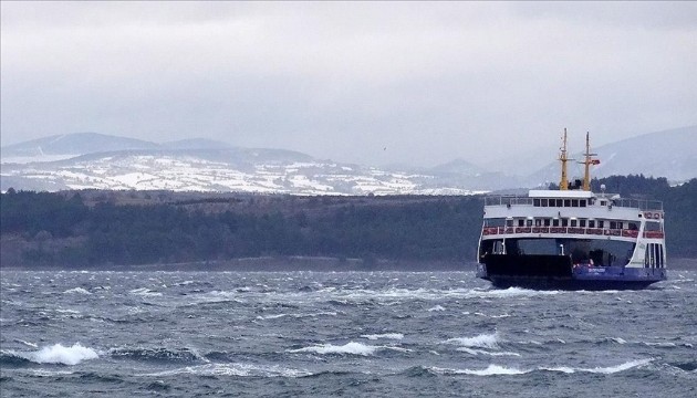 Çanakkale'de feribot seferleri yarın yapılamayacak!