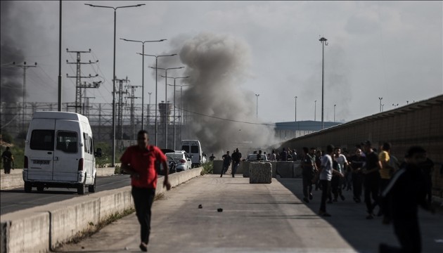 İsrail'den Gazze'ye hava saldırısı