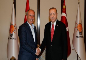 Erdoğan, Muharrem İnce'yi kabul etti