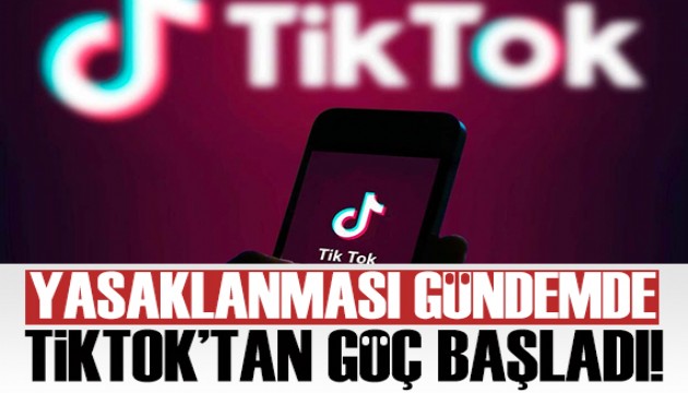 Yasaklanma ihtimaline karşılık TikTok'tan göç başladı