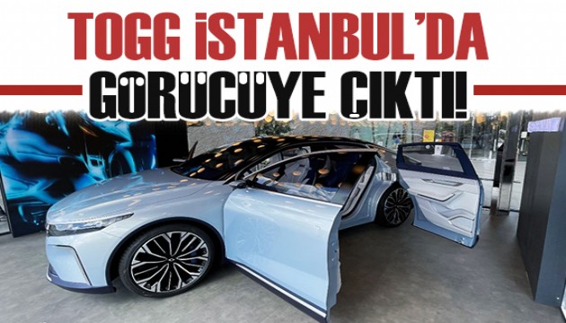 TOGG İstanbul'da vatandaşlarla buluştu!