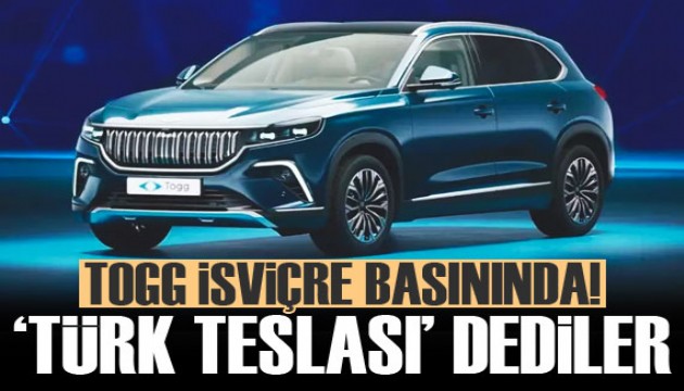 İsviçre'nin Blick gazetesinden Togg'a, 'Türk Teslası' övgüsü