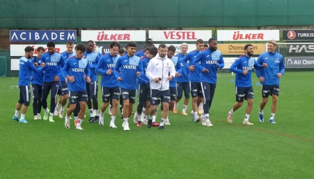 Trabzonspor'da Alanyaspor maçı hazırlıkları devam ediyor