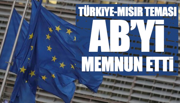 AB, Türkiye-Mısır diyaloğundan memnun