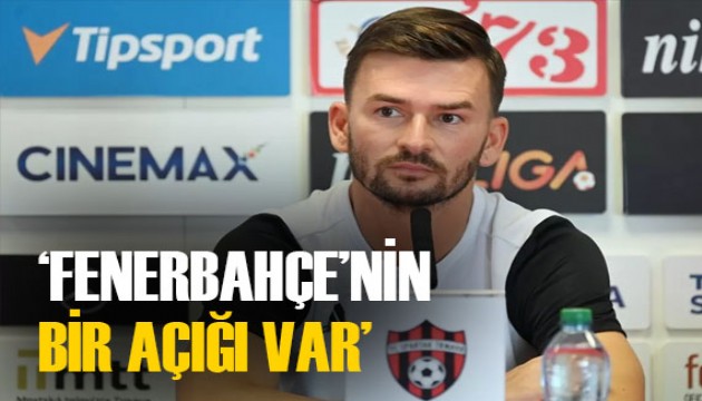 Spartak Trnavalı Michal Gasparik'ten Fenerbahçe açıklaması