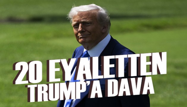 ABD'de 20 eyalet Trump yönetimine dava açtı
