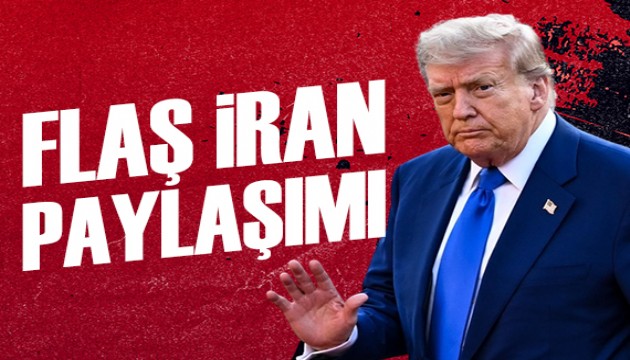 Trump'tan 'İran'ı Bombala' paylaşımı
